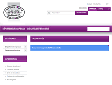 Tablet Screenshot of cotton-shop.ch